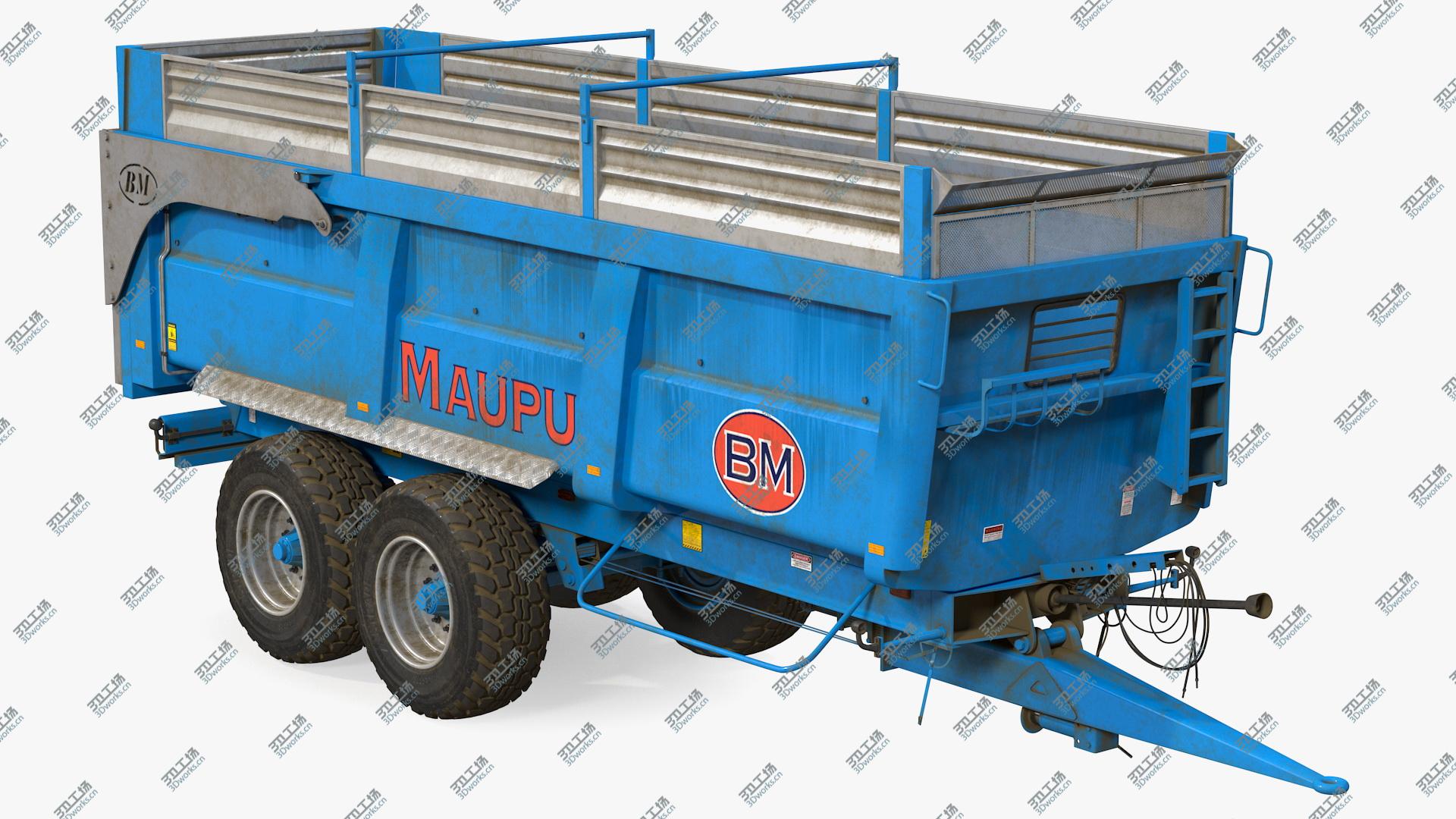 images/goods_img/202105074/Maupu 18t Dirty Body Tipper Trailer model/1.jpg